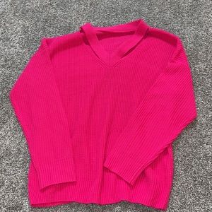 Pink Sweater